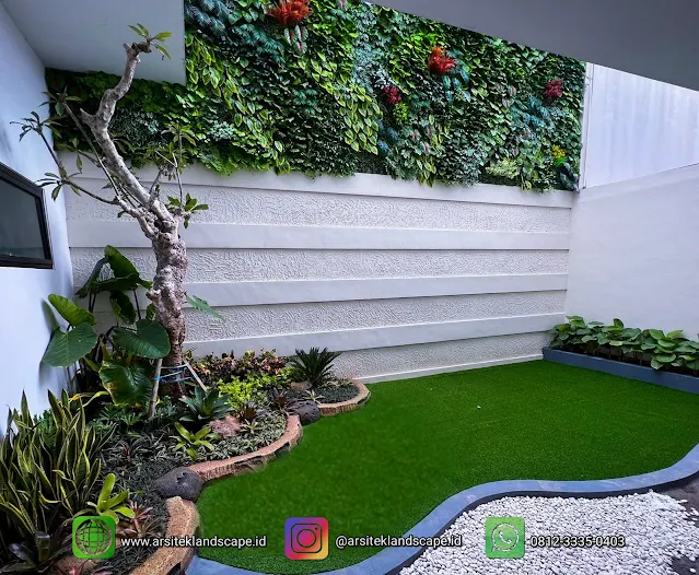 jasa vertical garden artificial sintetis bojonegoro