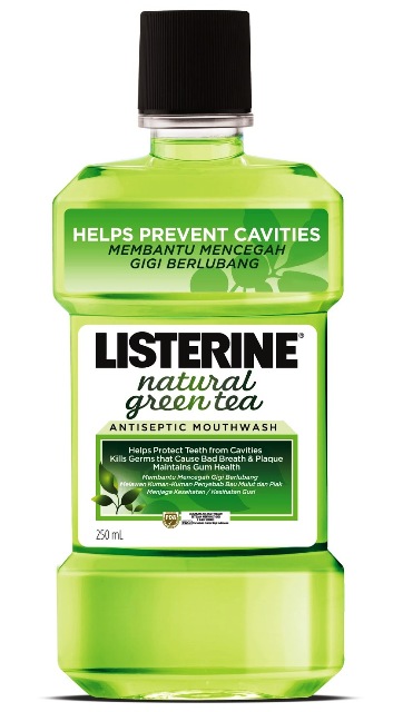 Listerine TERBARU: Listerine Natural Green Tea.. TERJAH Info!