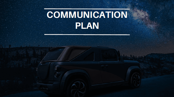 Wallyscar Communication Plan