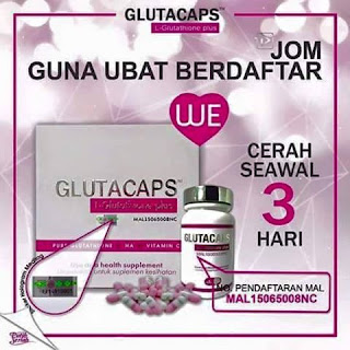 glutacaps packaging baru murah original