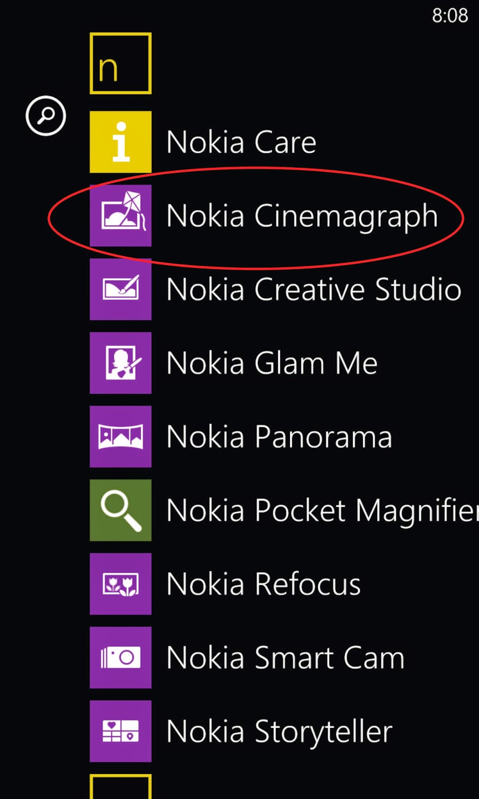 Membuat Animasi GIF Dengan Nokia Cinemagraph Idea Support