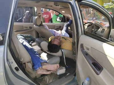 Hati-hati tidur di mobil dalam kondisi ac hidup.