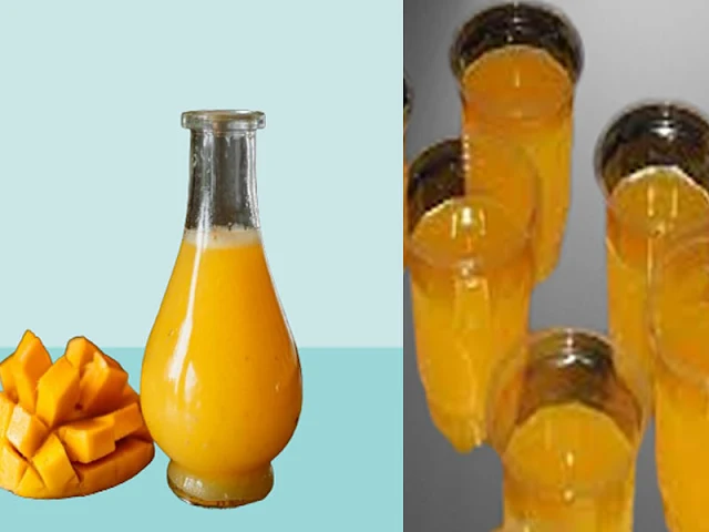 Ripe Mango Juice (পাকা আমের জুস)