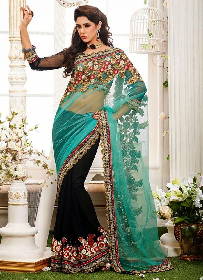 Best 10 Beautiful Indian Saree Latest Designs 2014 