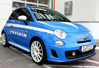 Fiat 500 Abarth Police Car