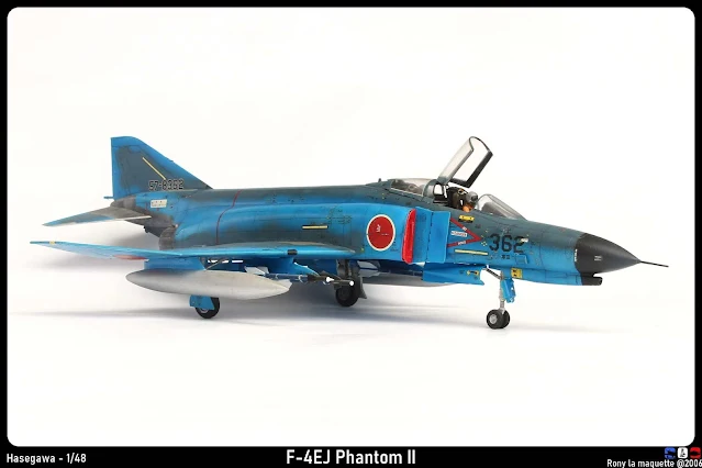 Maquette du F4 EJ Phantom II au 1/48.