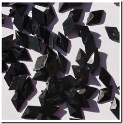 obsidian diamond black drops