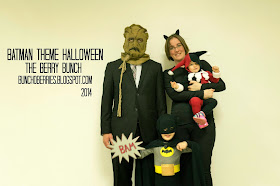 The Berry Bunch: Happy Halloween: Batman Theme Costumes