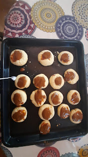 pepas de dulce de leche