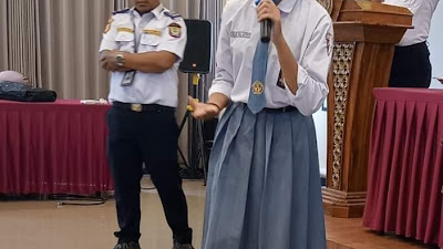 *Siswi SMA Negeri 1 Tolitoli di Nobatkan Jadi Duta Perhubungan Mewakili  Provinsi Sulawesi Tengah di Tingkat Nasional*   