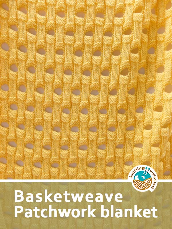 Blanket 54: Basketweave Patchwork