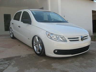 Fotos do novo VW Gol socados