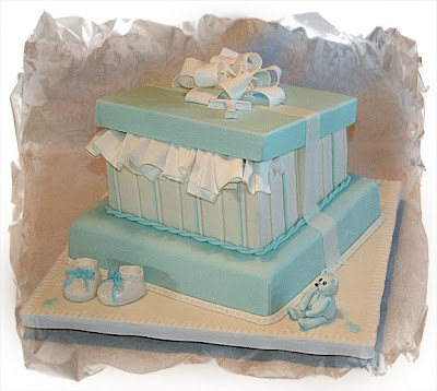 christening cakes for boys. Christening Present Cake for