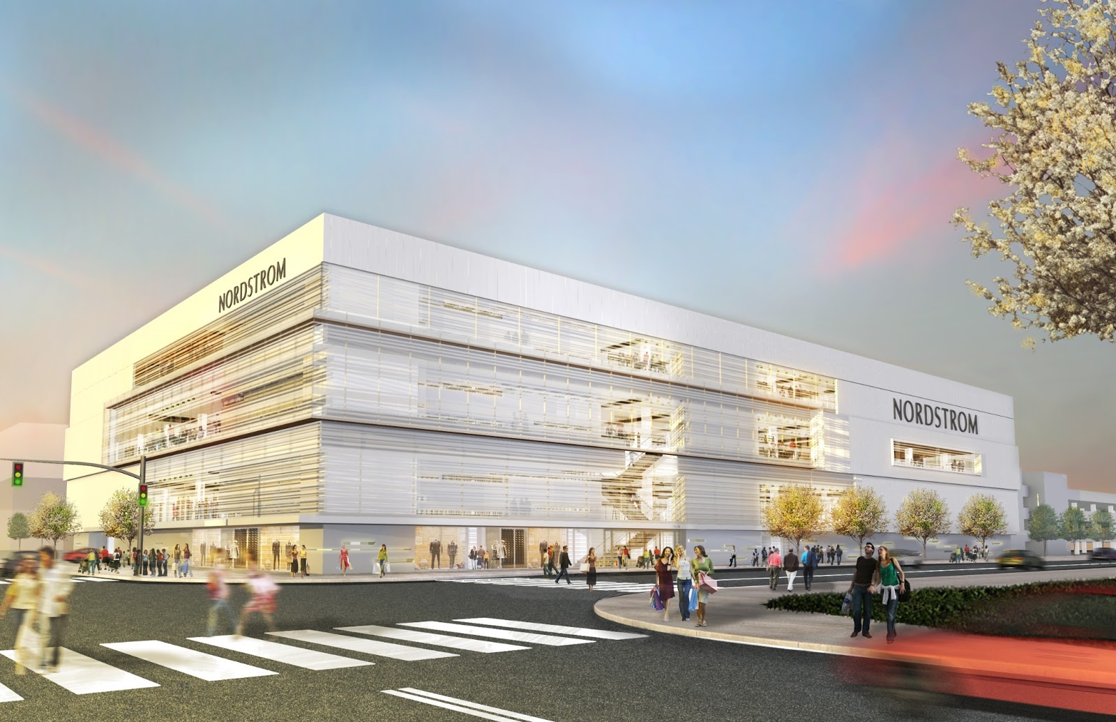 Rendering of the Yorkdale Nordstrom. Image: Yorkdale Shopping Centre