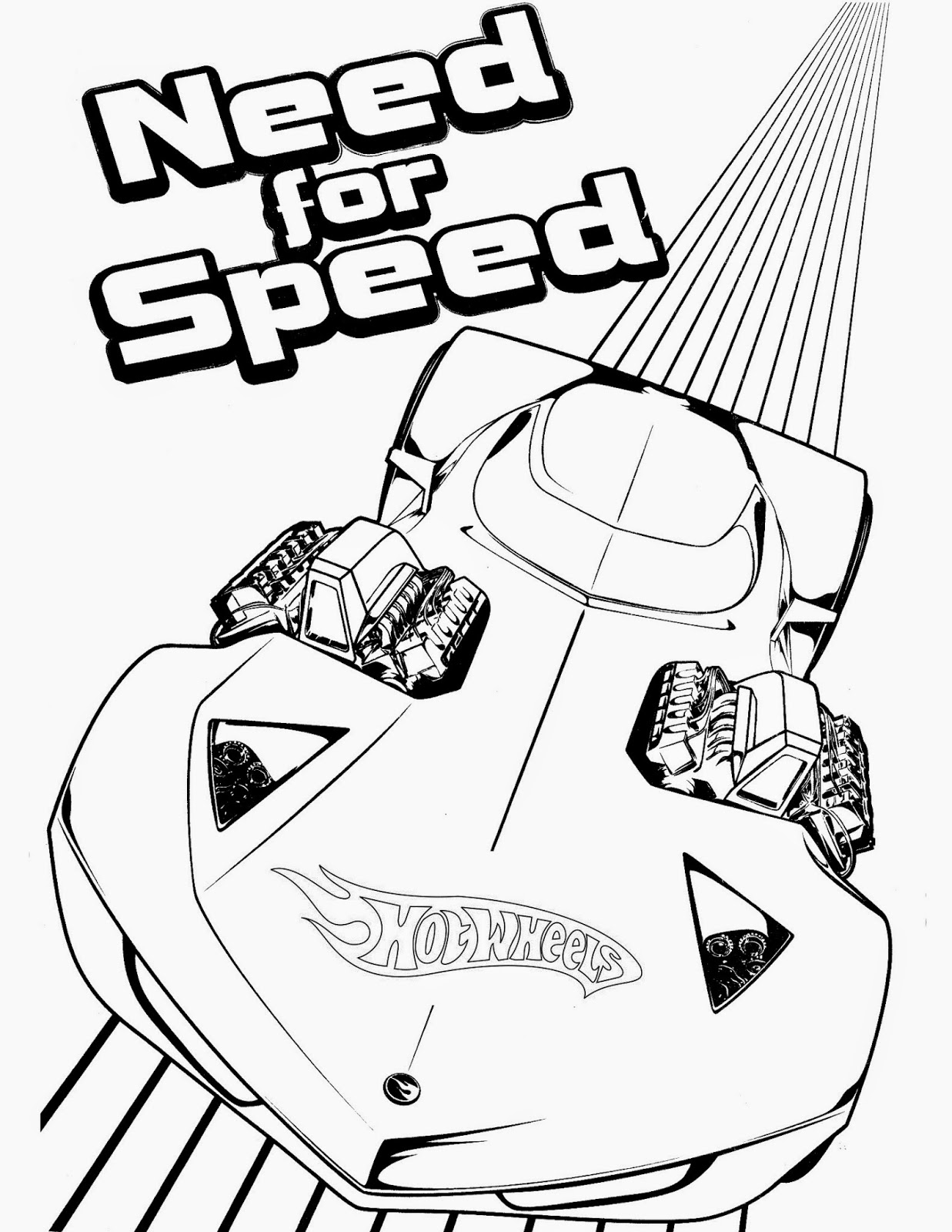 Download Hot Wheels Racing League: Hot Wheels Coloring Pages - Set 4