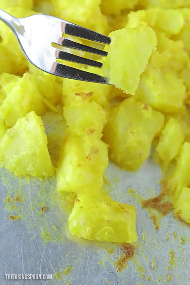 Turmeric Roasted Potatoes Recipe