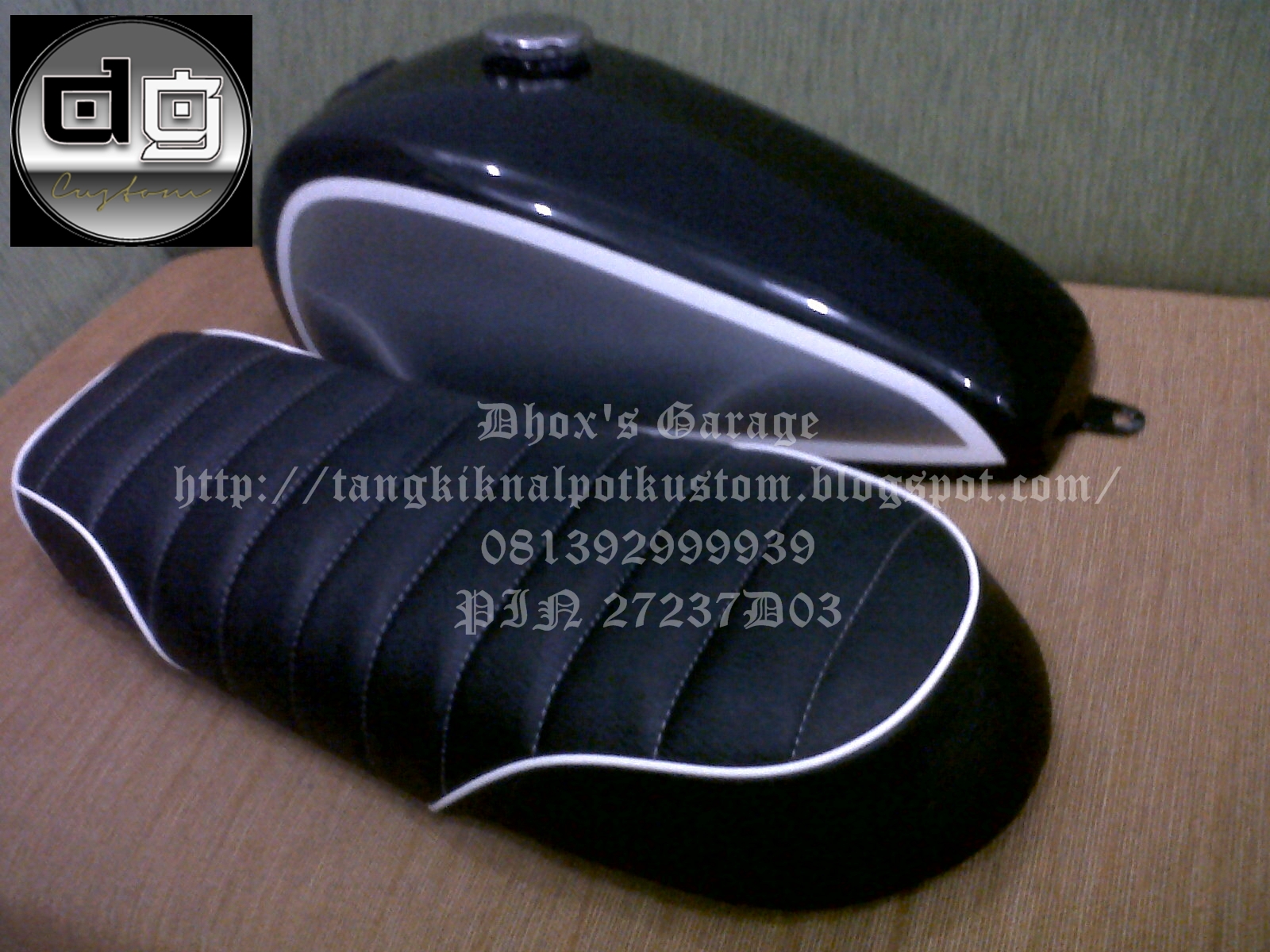 Tangki Knalpot Kustom Tangki Knalpot dan Jok Kustom 