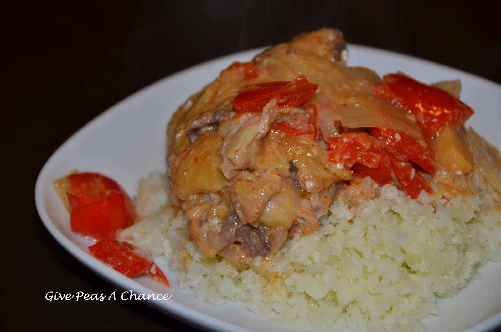 Give Peas a Chance: Crock pot Curry Chicken (Primal/Paleo)