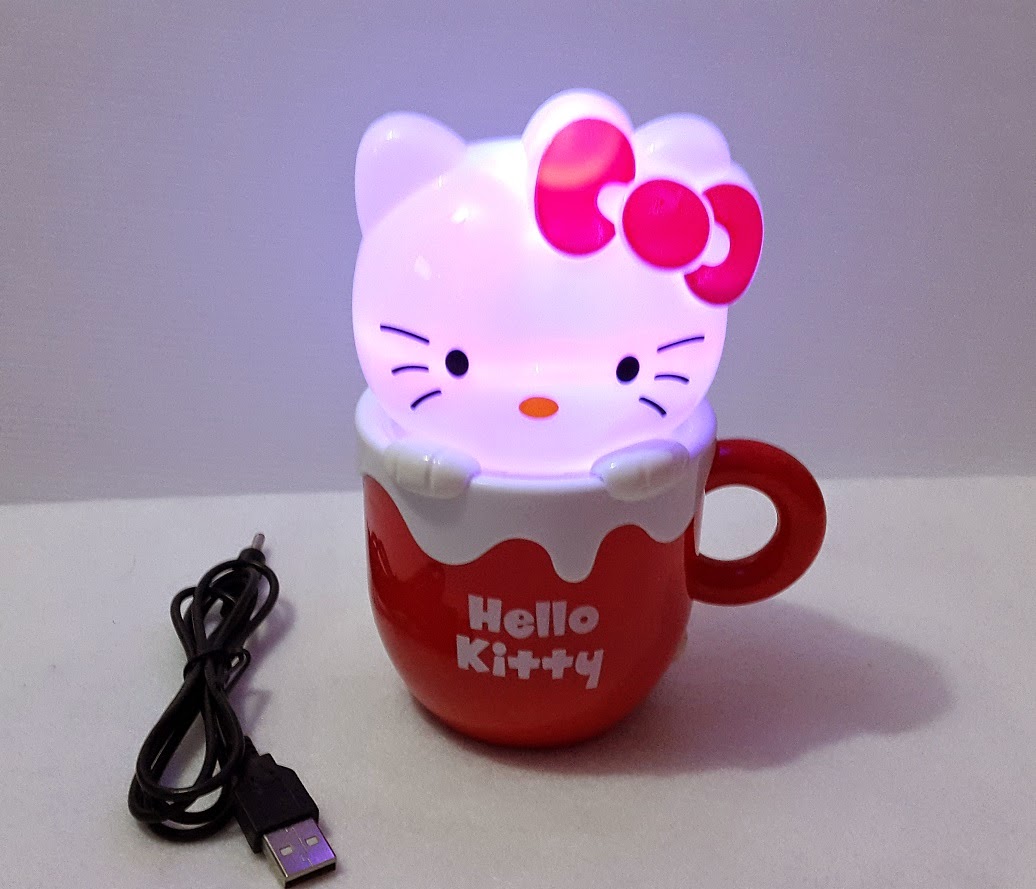 Gambar Lampu Tidur Unyu Unyu Hello Kitty Untuk Anak Anak Dan Gadis