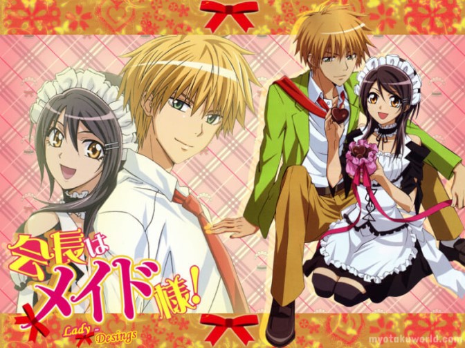 21 การ์ตูนผู้หญิงที่ดีที่สุดตลอดกาล 1. Kaichou wa Maid-Sama