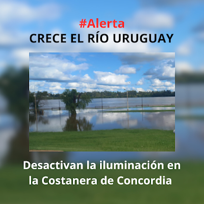 crecida del rio uruguay