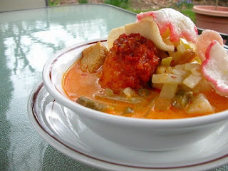 recipe soup, recipe soup vegetable, recipe vegetables soup, resep ketupat sayur betawi