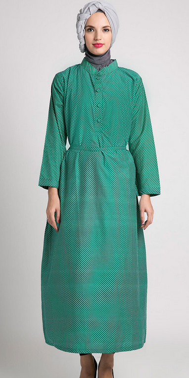 Model Baju  Muslim  Gamis untuk Orang  Gemuk 
