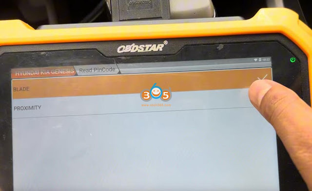 OBDSTAR Read 2022 Hyundai Elantra PIN and Program Smart Key 2