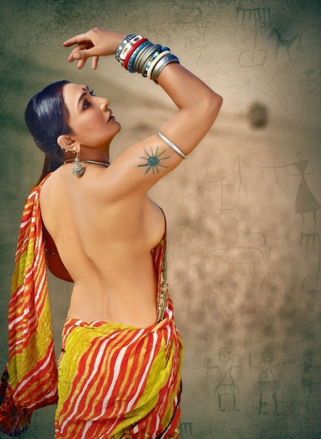 Telugu Actress Ramyasri Hot Unclothed Pics