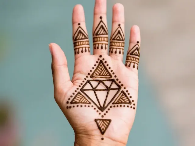 Quick & Easy Mehendi Patterns for Festivals –The Geometric Gem