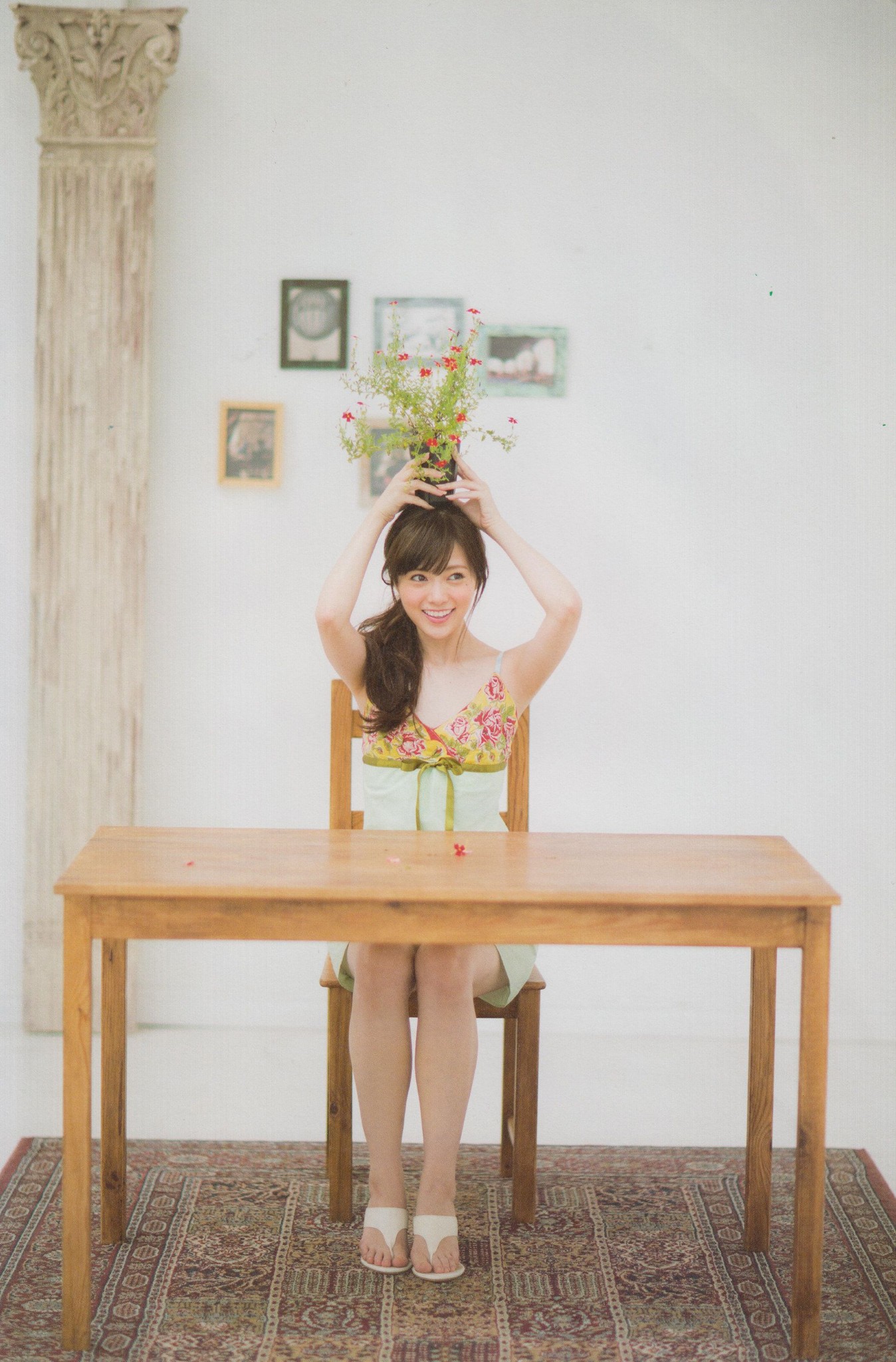 Mai Shiraishi in her first photobook "Innocent Adult"