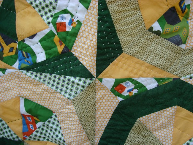 Spinning Stars quilt