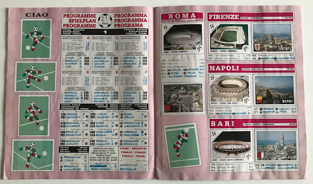 Figurine stadi italia 90 panini