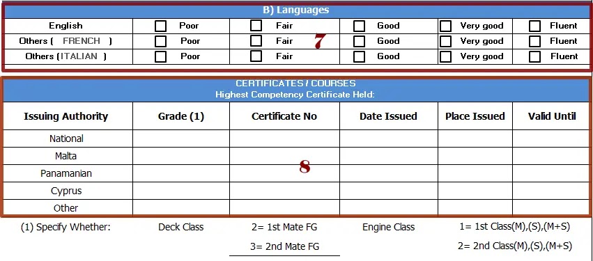 Seafarer Cv Download Seafarer Resume Cv For Seafarers Free Download Seafarer Cv Deck Officer Cover Letter Seaman Cv Format Pdf 3rd Officer Resume Format Cv For Marine Officer Second Officer Resume