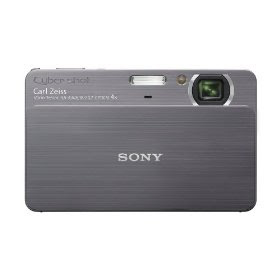 Sony Cybershot DSC-T700 10MP Digital Camera with 4x Optical Zoom with Super Steady Shot Image Stabilization (Grey)