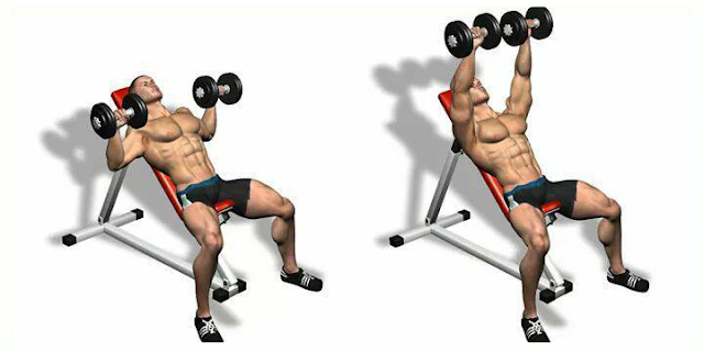 Incline Dumbell Press