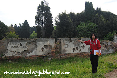 Entrada a Ostia Antica