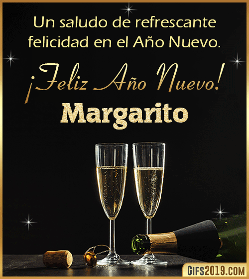 Saludos de año nuevo para margarito Saludos de año nuevo para margarito