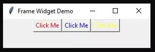 Python Widgets or Tkinter Widgets