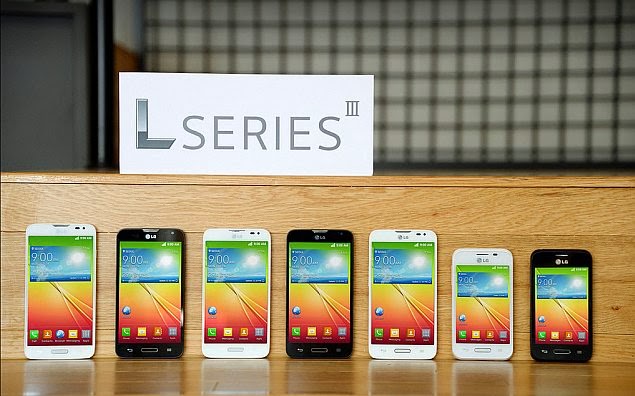LG unveils trio of L Series III smartphones with Android 4.4 KitKat