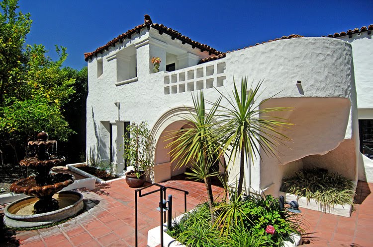 Charlie Sheen Mediterranean-Style Home