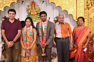 Celebrities At Cinematographer Priyan Daughter Marriage Reception Photos