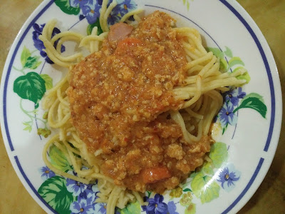 buat sendiri sos spaghetti