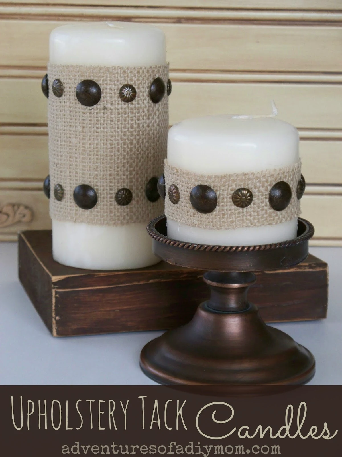 Upholstery Tack Candles