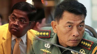 Reshuffle Kabinet: Idrus Marham Jadi Mensos, Moeldoko Jadi KSP