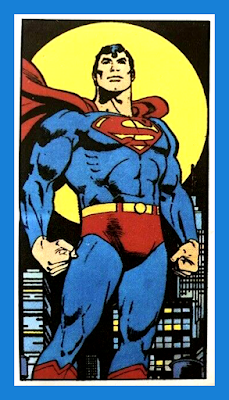 1983 Barratt : DC Super Heroes Picture Cards #1 - Introducing Superman