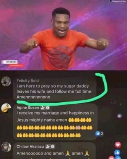 Lady Turns Up For Pastor Jerry Eze’s NSPPD With A Prayer Point For Her Sugar Daddy