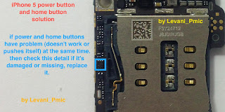 iPhone 5 home and power button SOLUTION