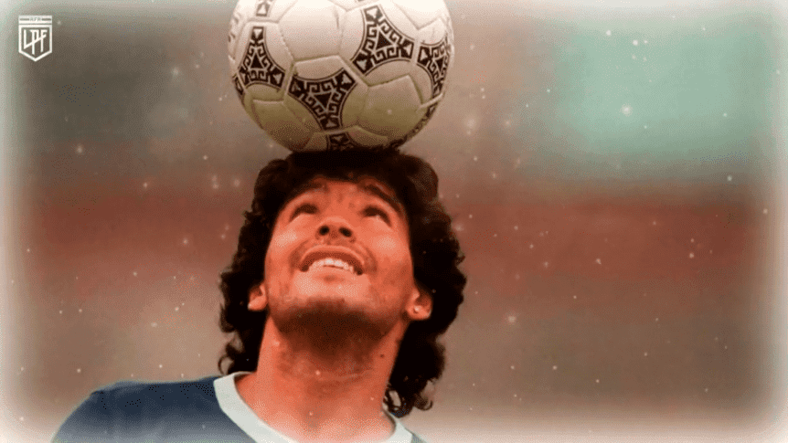 El emotivo video dedicado a Maradona que subió la Liga Profesional