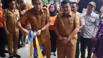  H,Erwin Burase Resmikan Gedung Pusat Pengendalian Operasi (Pusdalops) Penanggulangan Bencana BPBD Parimo Tahun 2025